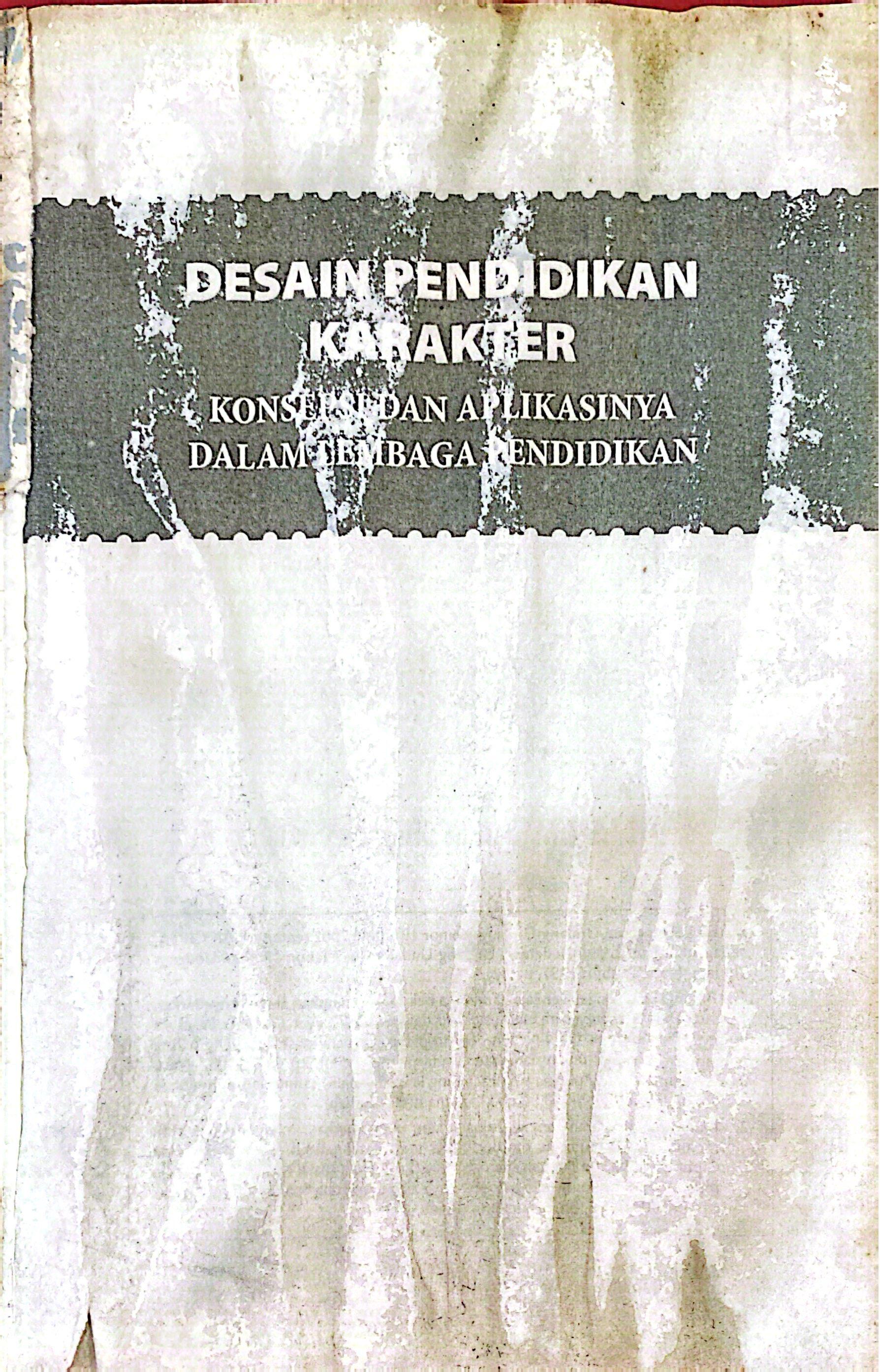 Desain Pendidikan Karakter