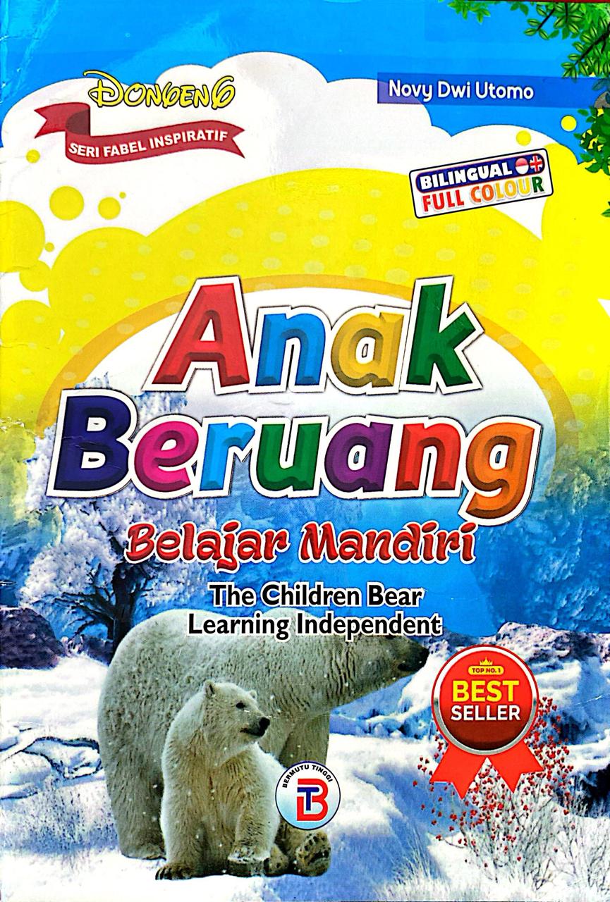Anak Beruang Belajar Mandiri