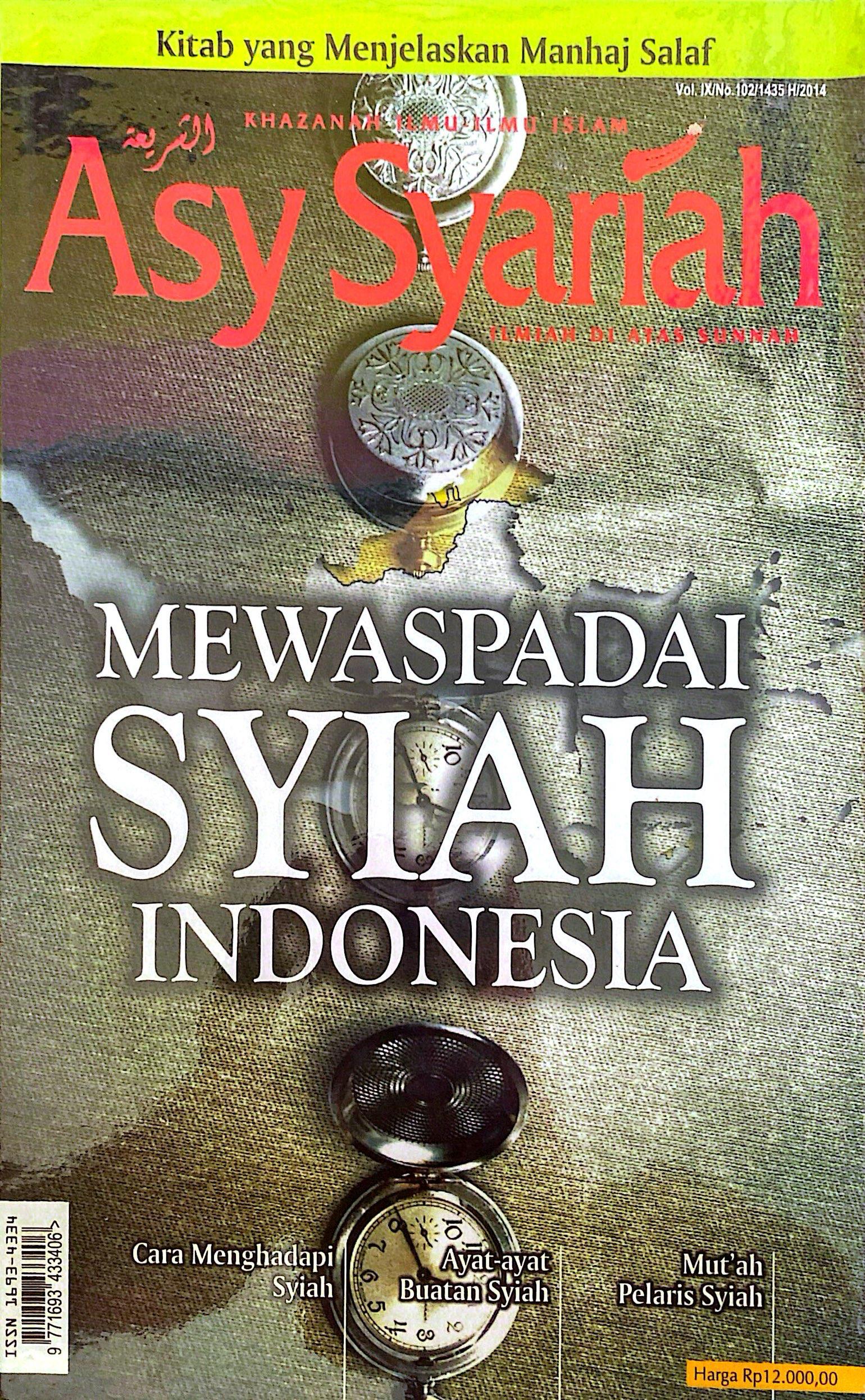 Mewaspadai Syiah Indonesia