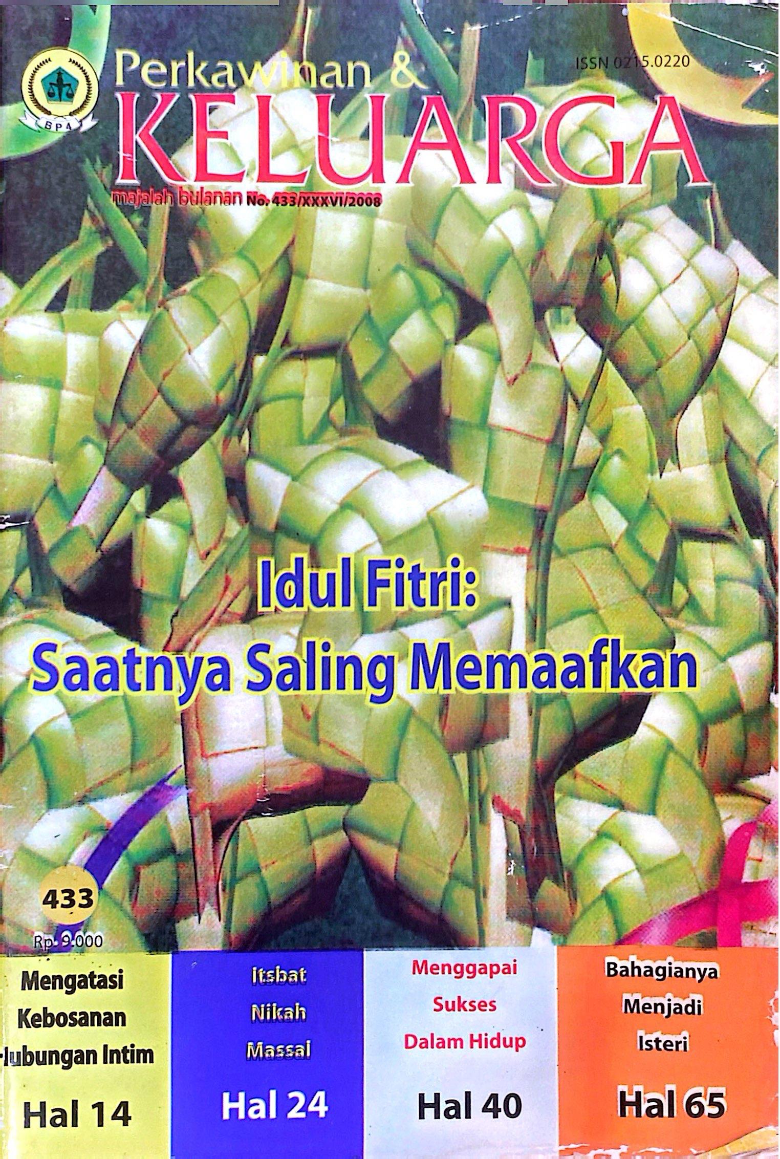 Idul Fitri Saatnya Saling Memaafkan